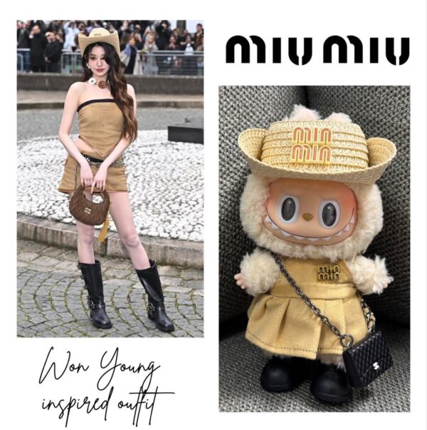 Won Young Set Labubu Outfit