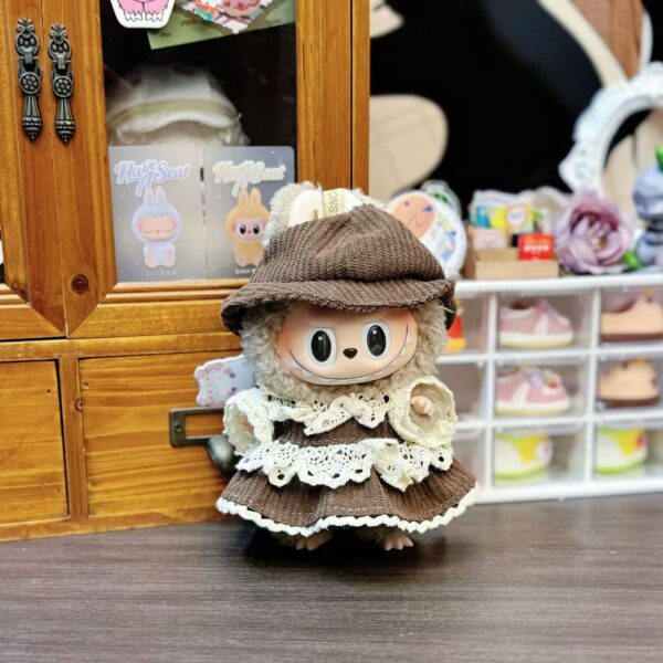 Rustic Dress Set Labubu Outfit