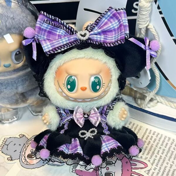 Kuromi Set Labubu Outfit