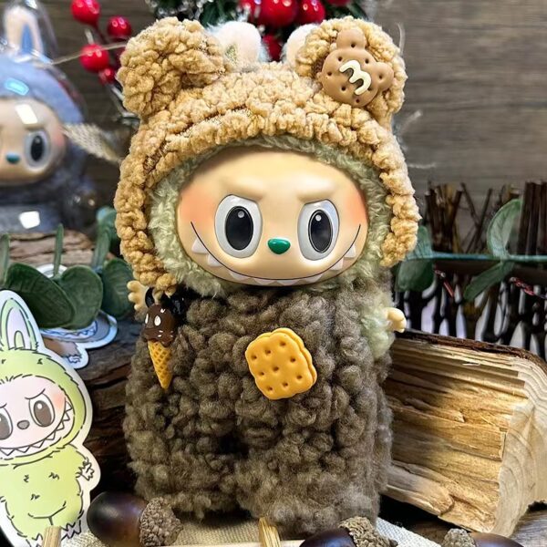 Ice Crream Cookie Set Labubu Outfit